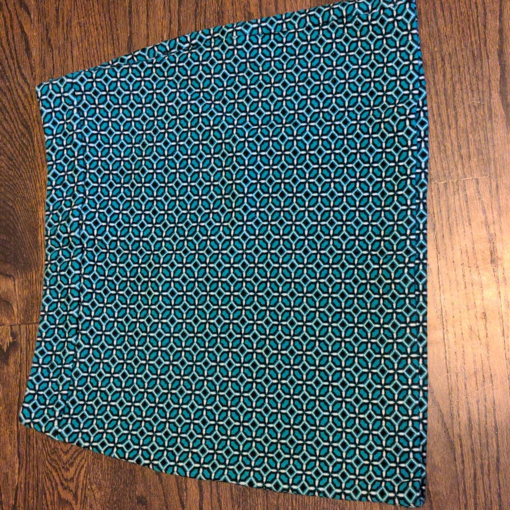 LOFT patterned skirt, size 10